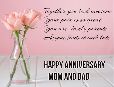 happy anniversary mom & dad